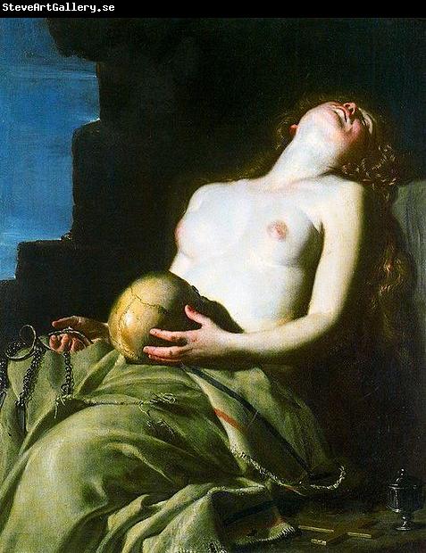 Guido Cagnacci Maddalena svenuta